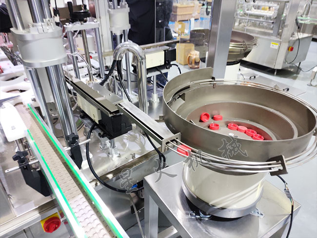 江苏全自动灌装旋盖一体机细节展示