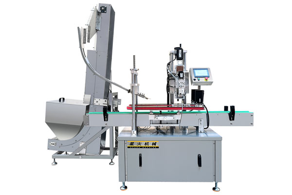 全自动单头直线式上盖旋盖机