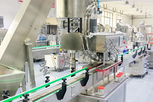 直列式全自动旋盖机实拍图